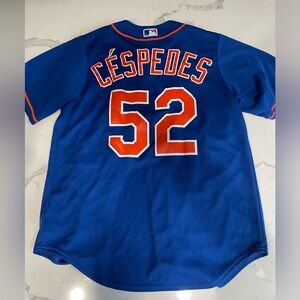 New York Mets #52 Yoenis Cespedes Jersey